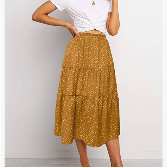 NWT Casual fashion midi long skirt - Picture 3 of 7